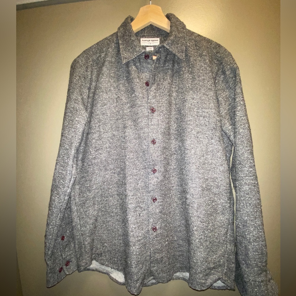 American Apparel Flannel Button Down